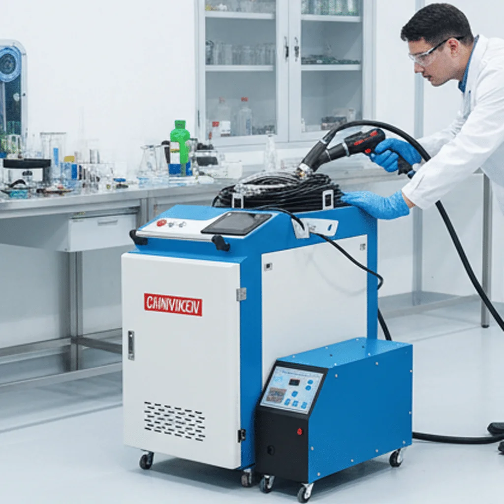 

Портативный волоконно-лазерный сварочный аппарат - ручная конструкция для сварки металла на месте