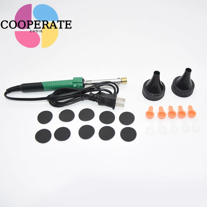 1SETS Goodpartner TONER CARTRIDGE REFILL TOOL Driller ELECTRIC SOLDERING IRON Printer Maintenance Repair Hole Making Solder Kit