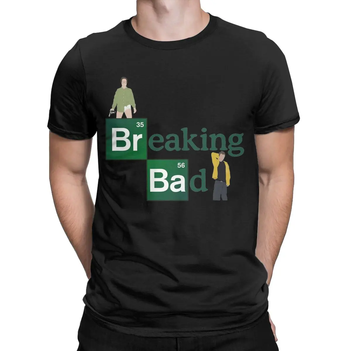 Breaking Bad T-Shirt Men Vintage Cotton Tees O Neck Short Sleeve T Shirts New Arrival Clothes