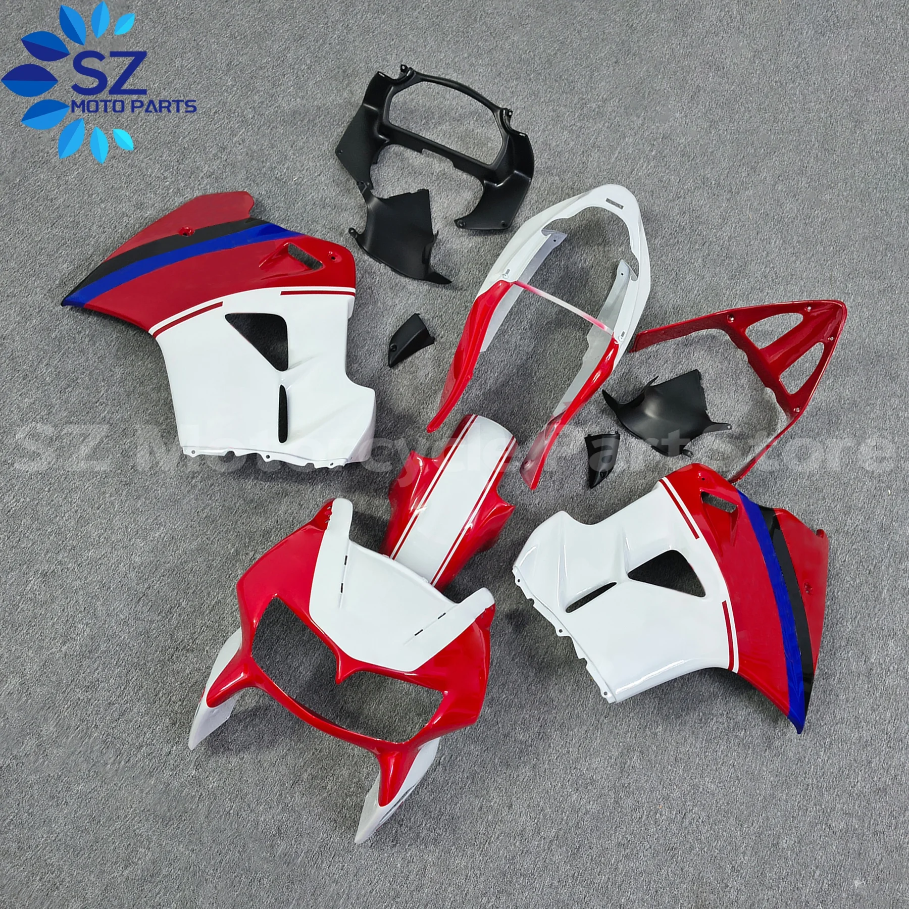 

Motorcycle Fairing Kit Fit For Honda VFR800 1998 1999 2000 2001 Full Set Fairings Kits Painted Bodywork New ABS Plastic