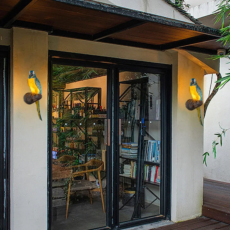 APRIL  Modern Led Wall Mount American Style Creative Animal Gold Sconce Light For Home Decor Living Bedroom Bedside Porch