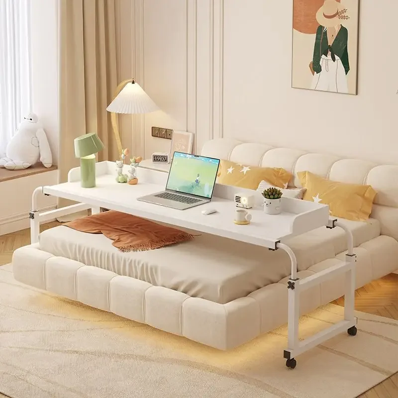 Cross bed table removable desk lazy lift computer bedroom household bed bedside small bedside table