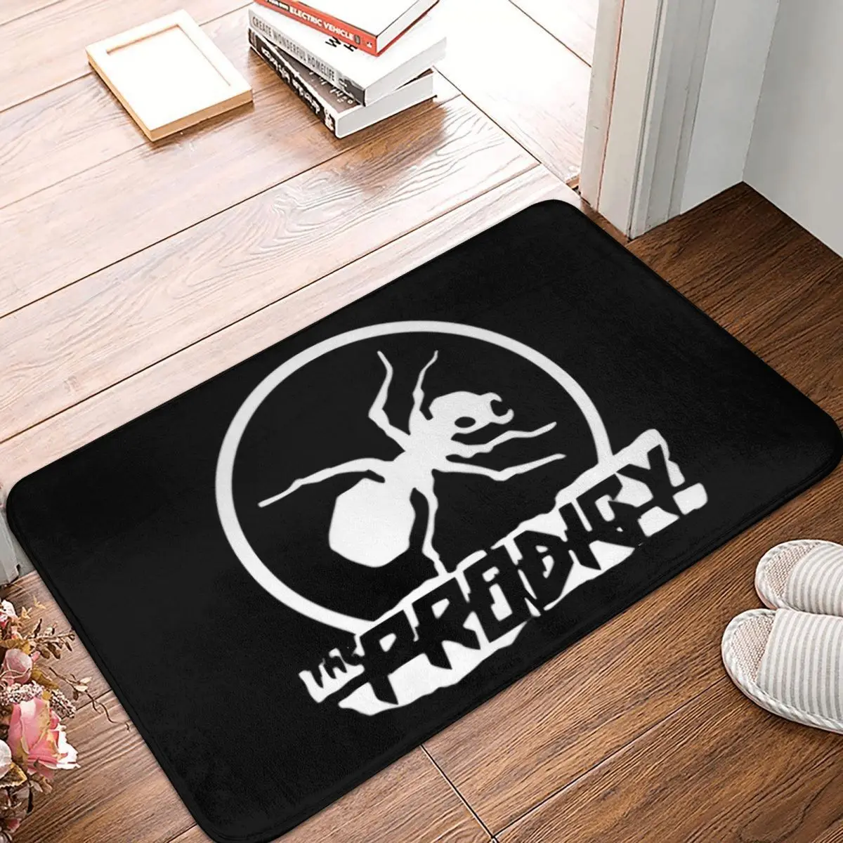 Insect Anti-Slip Doormat Living Room Mat90s Electronic Music Band Balcony Carpet Entrance Door Rug Home Decorative