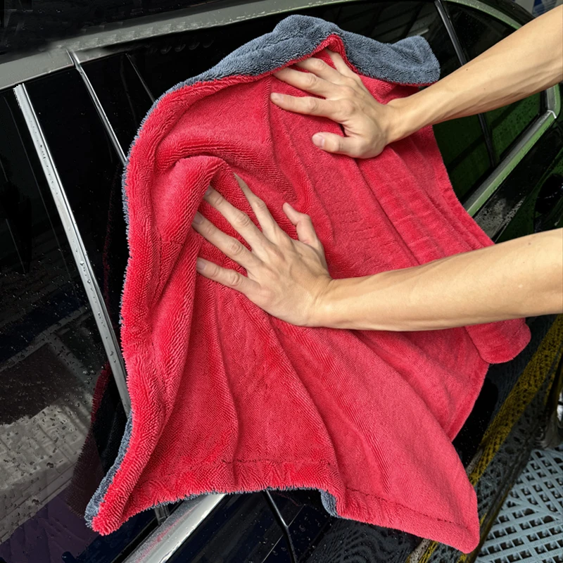 

Double-sided thickening 1200GSM Premium Towels Car Care Wash Towel Ultra-Absorbent Drying Cloth Microfiber Car Cleaning Towel