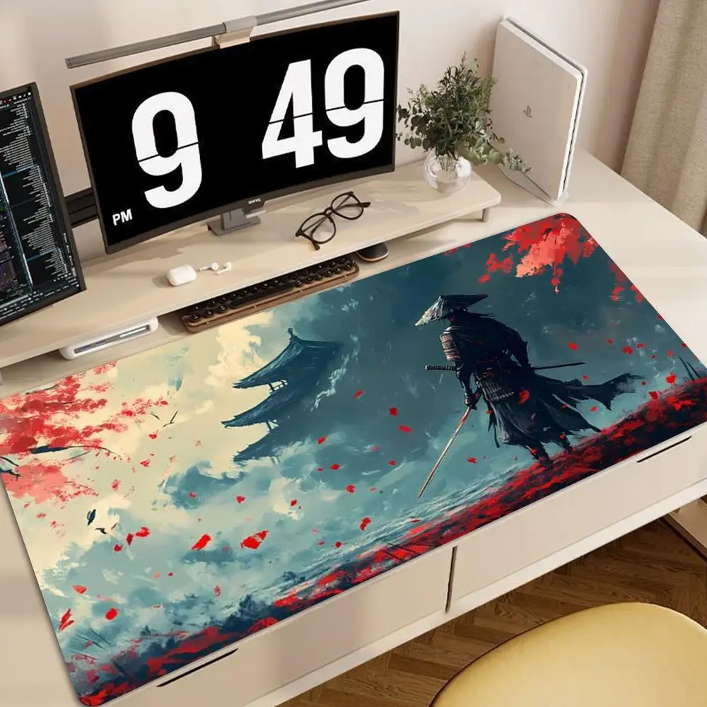 

HYBXXC Kaneki Ken HD Print Mousepad Non-Slip Locking Edge XXL 90x40 Cm Computer Gamer Desk Pad with Keyboard Zone for PC