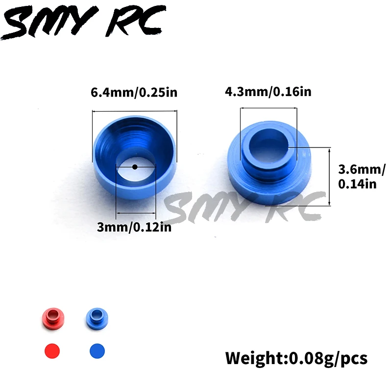 16pcs M3 Servo Washer Spacer Gasket Set For RC Car Boat Steerig Gear FUTABA SANWA VP-PRO HITEC SAVOX