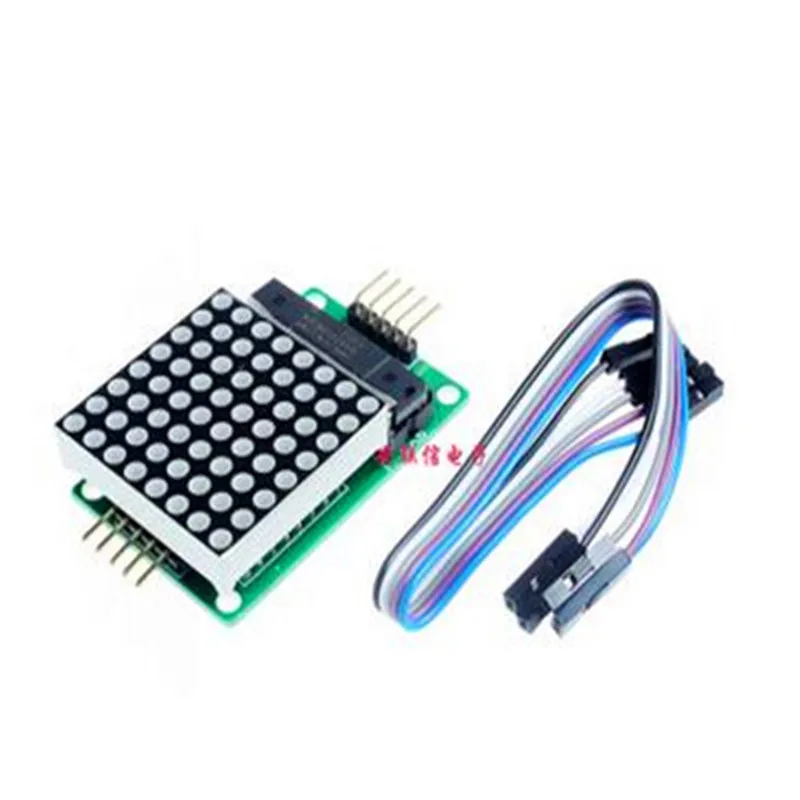 MAX7219 Dot SCM, LED Matrix, 8x8, 51 Display Interface