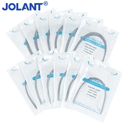 JOLANT Aço Inoxidável Arch Wires, Orthodontic Archwire, Ferramenta Dentista, Redonda, Retangular, Forma Natural, Ovoid, 10pcs por pacote