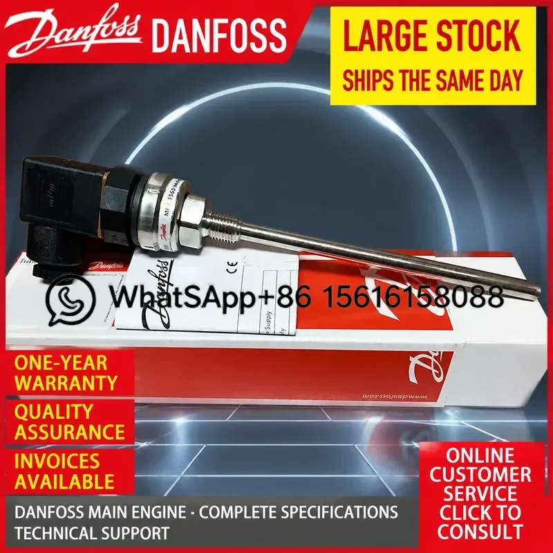 Danfoss MBT5560 Temperature Sensor 084Z4056 084Z4020 084Z4021 084Z4115 084Z4022 084Z4053 084Z4051  Industrial PT100 Probe