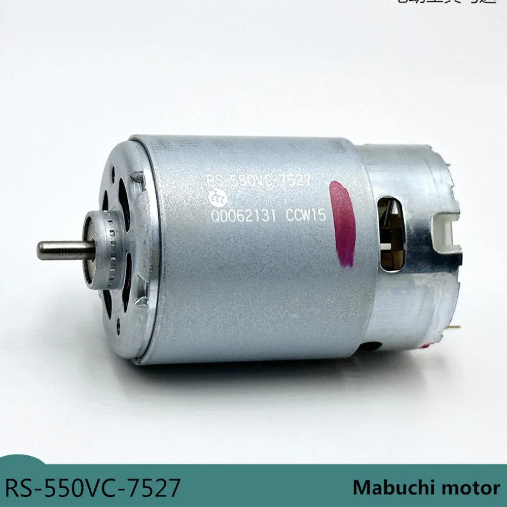 Mabuchi 550 Motor RS-550VC-7527 DC 6V-14.4V 1.2A 20000RPM High Speed  Power 20000RPM for Model Electric Machinery Drill Tool