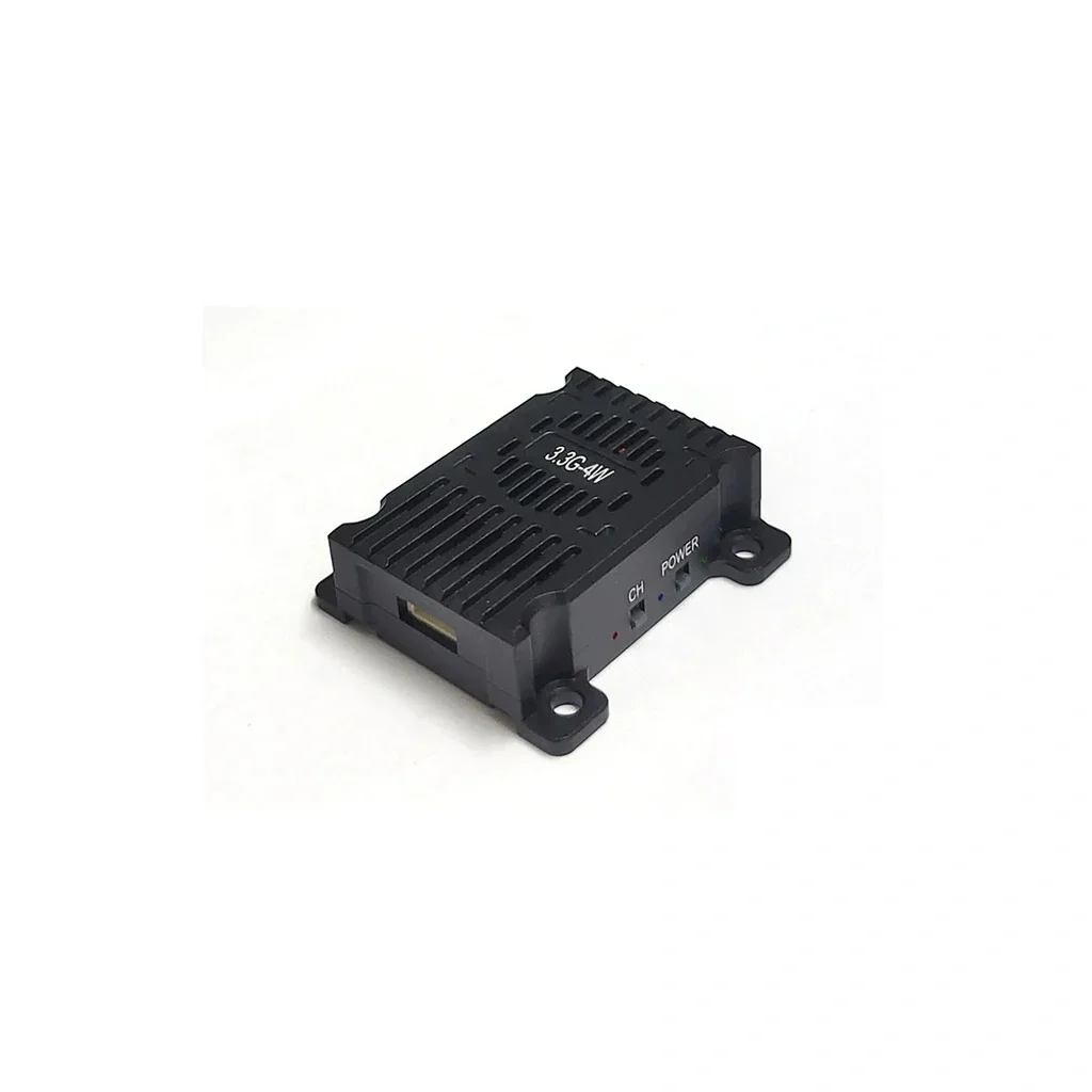 3,3 GHz 4W U-AV transmisor y receptor de vídeo imagen 3,3G FPV VTX AV remitente Dr-one VTX VRX 16CH 4000mw piezas de cuadricóptero