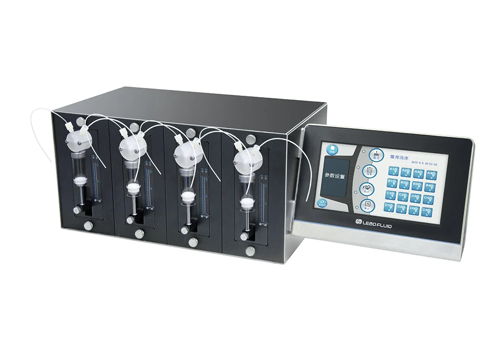 Lead Fluid DF30-G Micro Syring e Pump Industrial Diluter Filling  Dispenser System