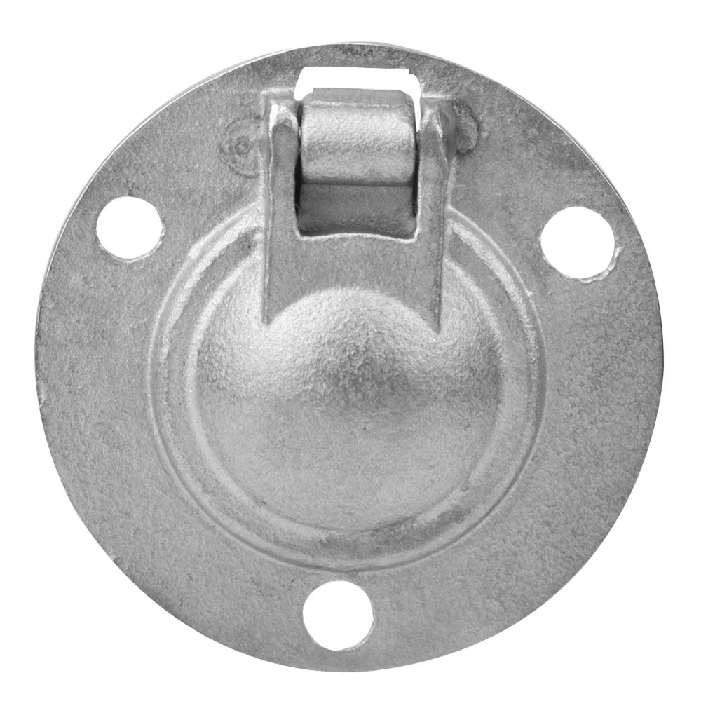 

Stainless Steel 316 Boat Door Hatch Handle Round Shaped 50mm/1.93" Diameter Stainless Steel Pull Handle Lifting Pull Handle