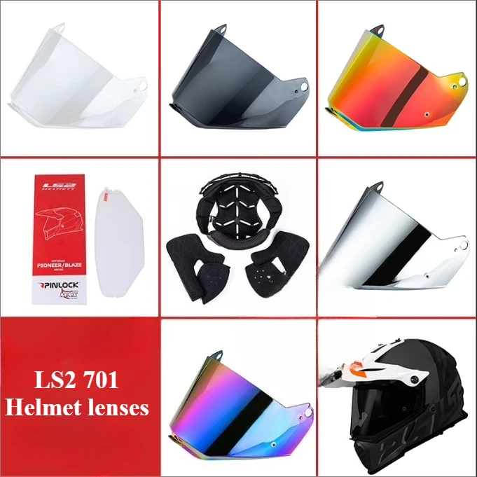 

LS2 MX701 EXPLORER C Съемный раллийный внедорожный мотоциклетный шлем для мотокросса Оригинальные сменные козырьки Дополнительные защитные линзы