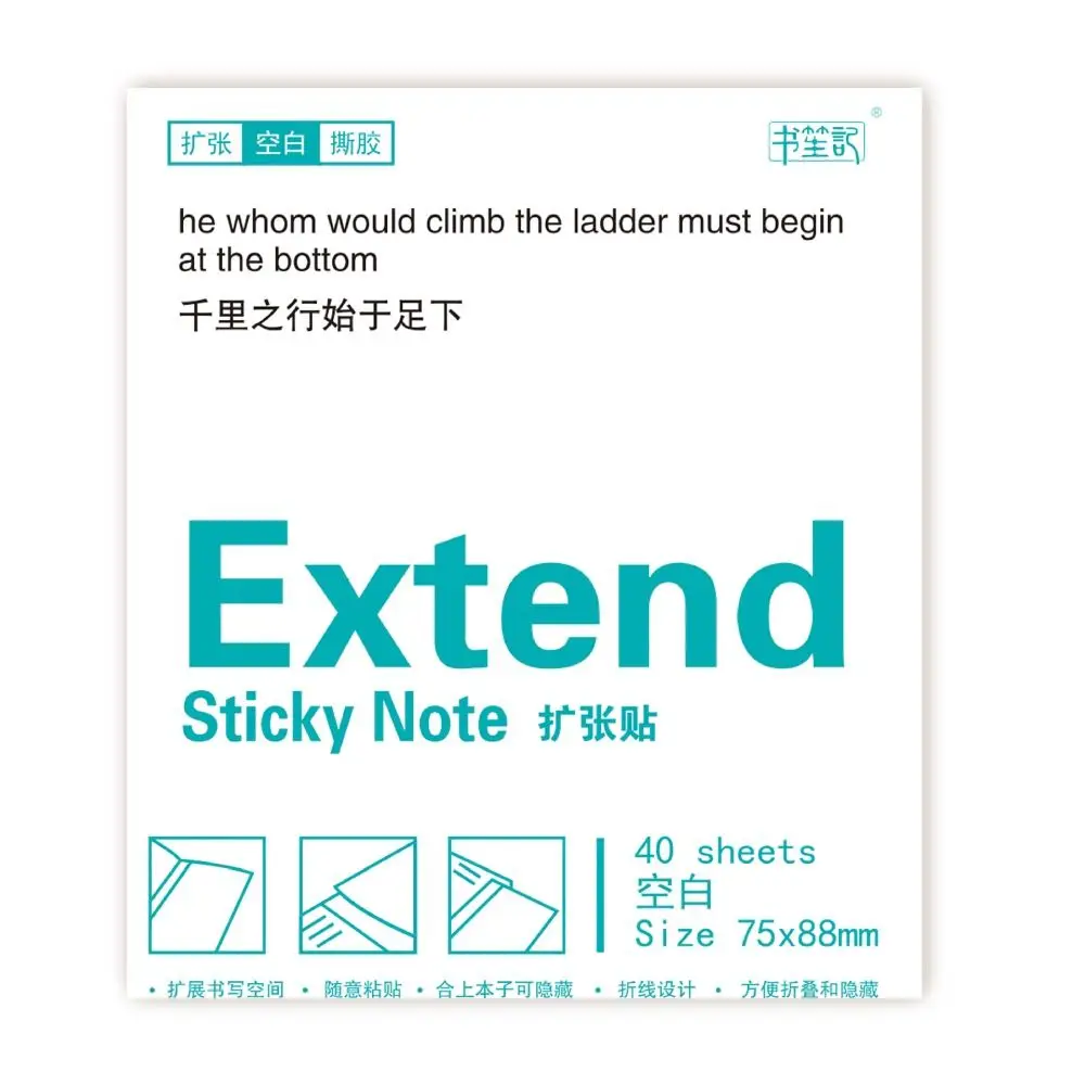 Picture 4: Lined/Blank/Grid Sticky Notes Clear See-Through No Blocking Text Self-Stick Notes Self-Adhesive Memo Pads Students