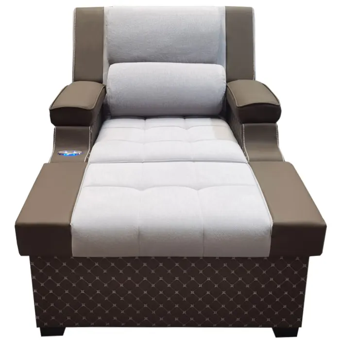 

Роскошный современный массажный диван-кровать для гостиниц с регулировкой высоты, высокоплотным наполнителем из поролона для оздоровления и снятия стресса