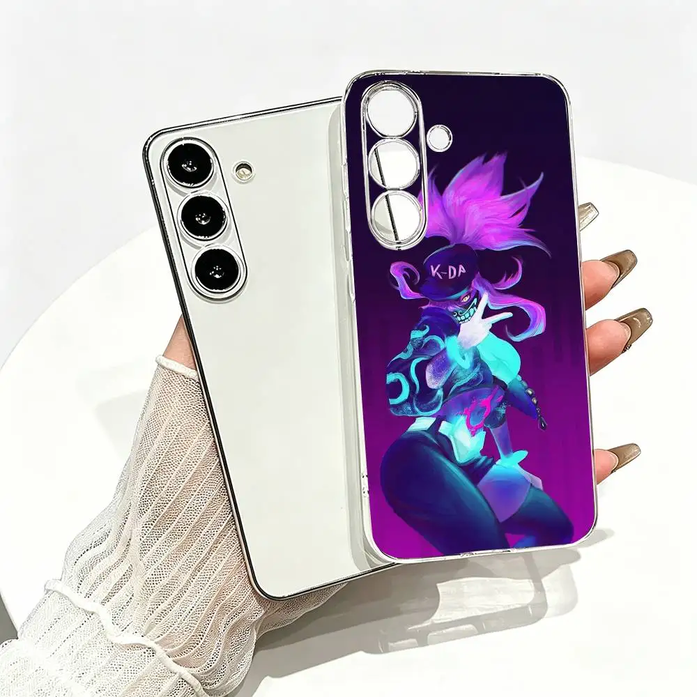 Leagues Of Legend K-KDA Akali-i   Phone Case For SamsungA10,12,20,21S,30,31,40,50,51,52,70,71 Transparent Cover