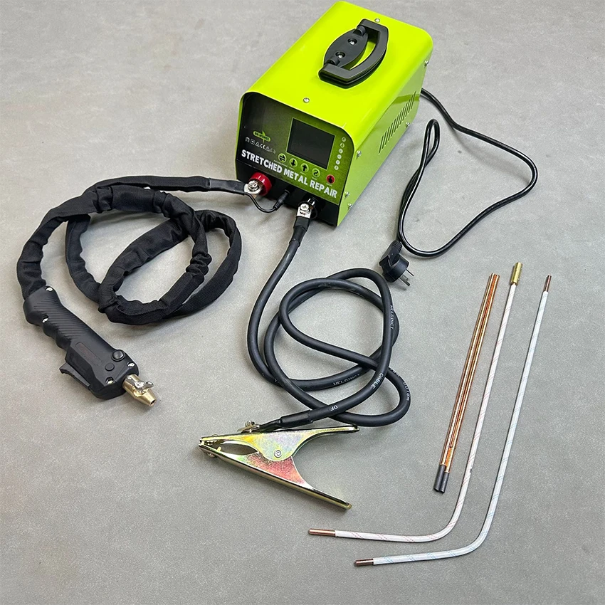 New Pulse Metal Shrinking Machine Automobile Shrinking Box Extended Metal Repair Machine  dual-purpose