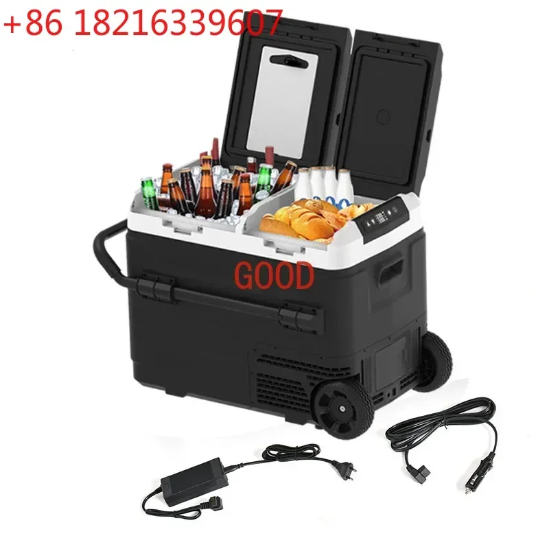 TAO 60L Car Fridges Mini Portable Refrigerators 12v Compressor Freezer For Camping And Trunk