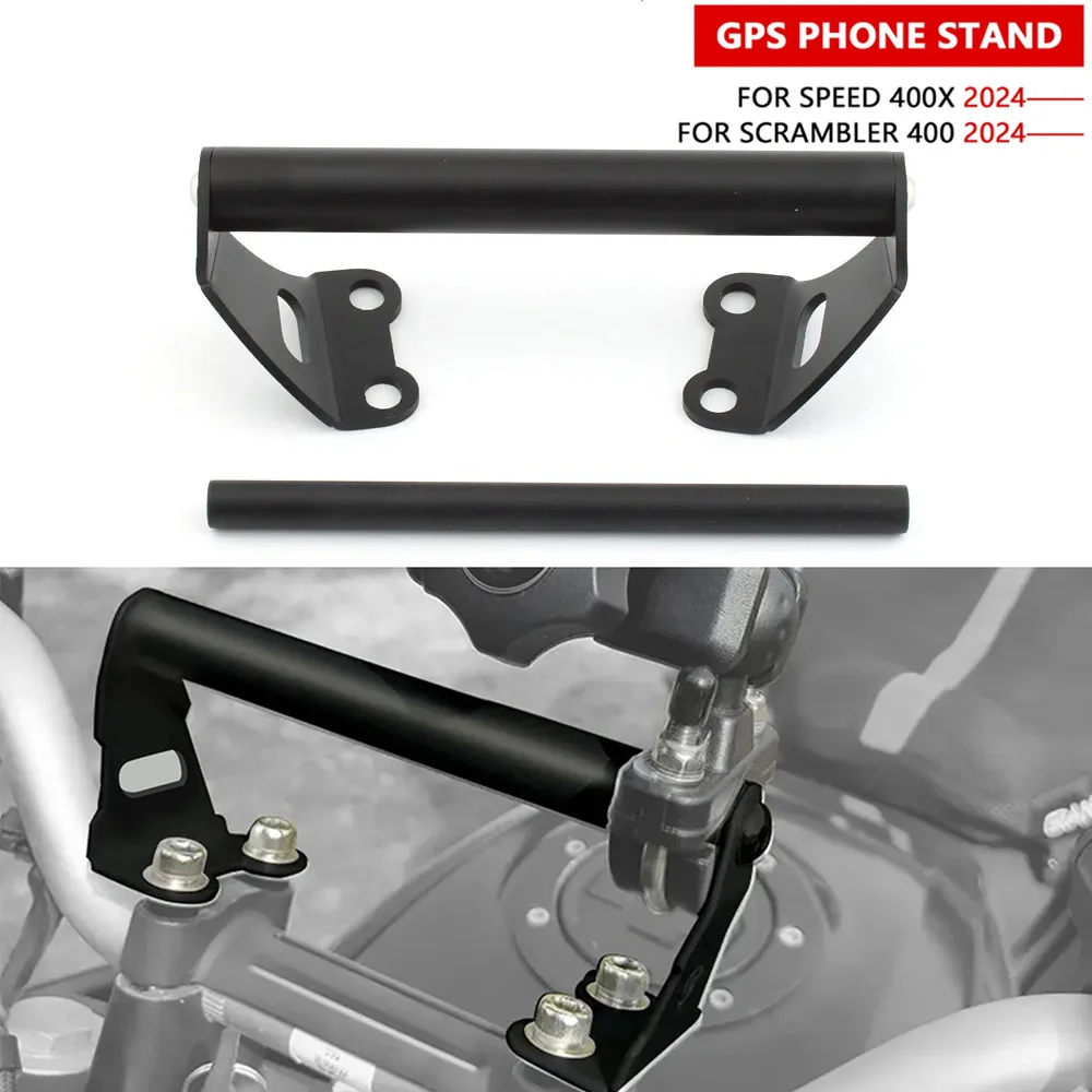Motorcycle GPS Navigation Holder Phone Bracket For Triumph speed400 speed 400x SPEED400 Scrambler 400 SCRAMBLER400 2024-2026