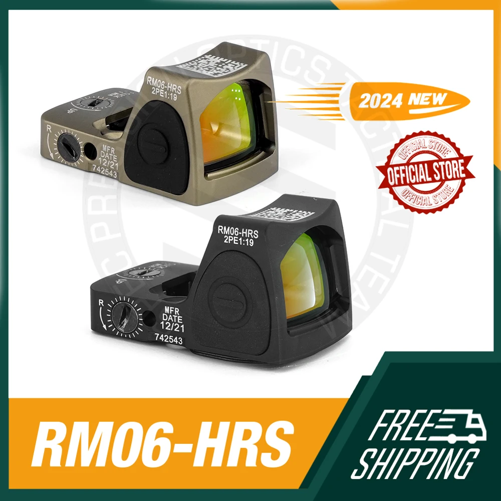 

RM06 Mini Red Dot Reflex Sight 3.25MOA with Full Original Markings For G17/G19 Platform G-style Rail