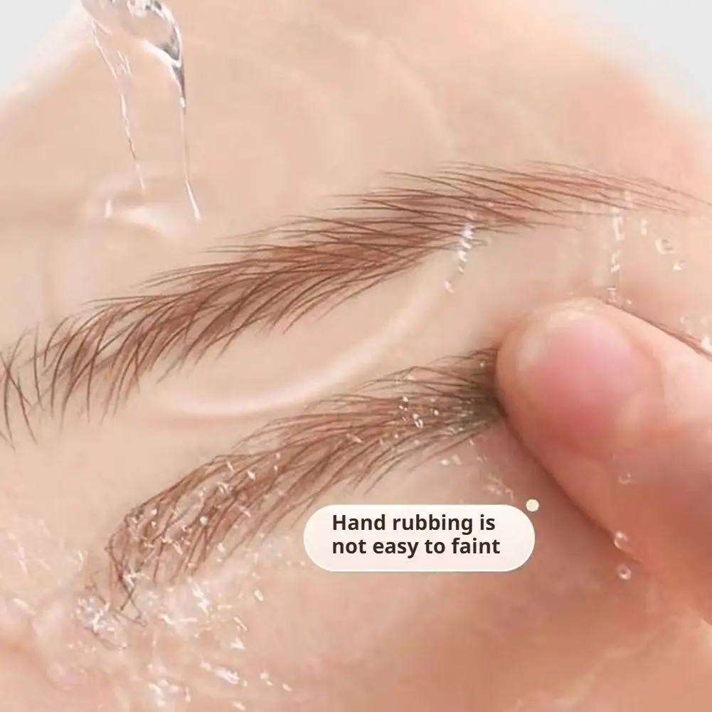 Crayon à sourcils fin avec Double tête, une ligne, stylo de maquillage imperméable et sans maquillage ﻿