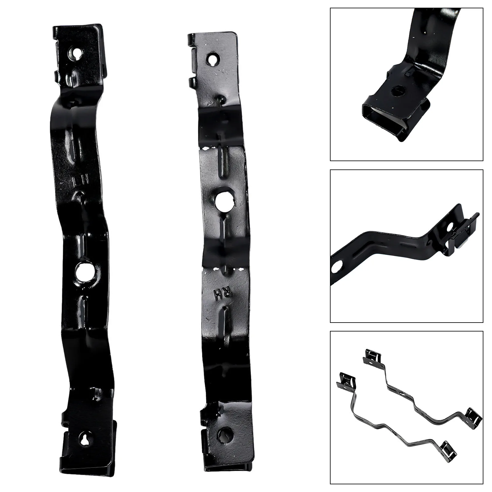 

Auto Parts Bracket Stiffener 1104541-00 2pcs Car Accessories Pair Plastic/Metal 1104540-00-B For Tesla Model 3 2017-22 Practical