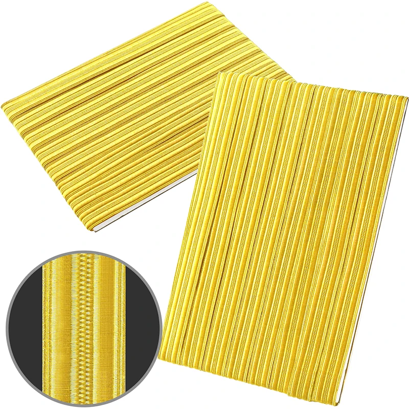 الذهبي السبائك جديلة الشريط لموظفي الأمن الطيار البحرية البدلة الكفة بنطلون موحد تقليم التعبئة والتغليف الشريط الملحقات