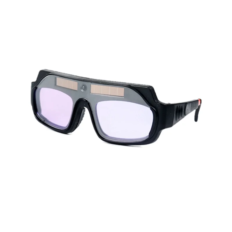 

AB46-4 Pcs Auto Darkening Welding Goggles Anti-Scratch Large View Welder Glasses For Plasma Cut With 40 Pcs Lenses