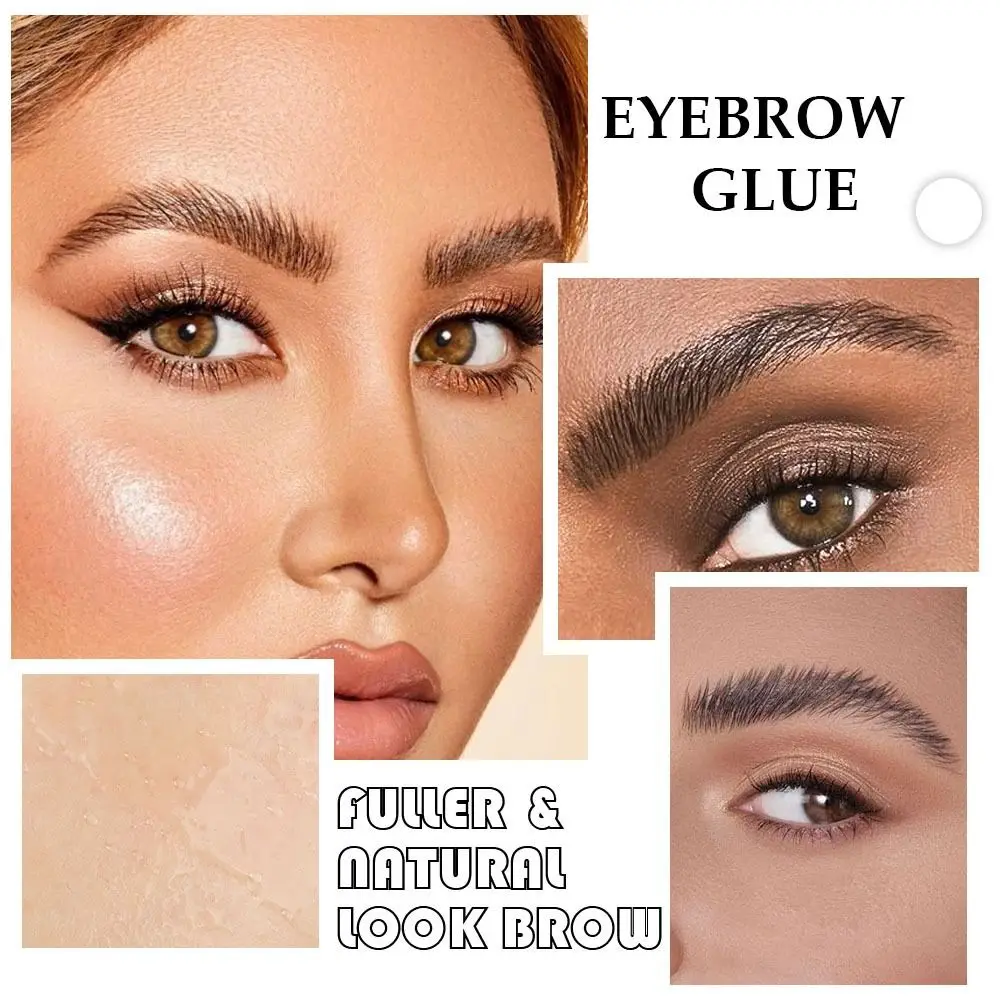 Eyeblogggteing-Crème coiffante pour les sourcils longue durée, imperméable, anti-transpiration, séchage rapide, non UNIS issante, rehausseur de sourcils, fille