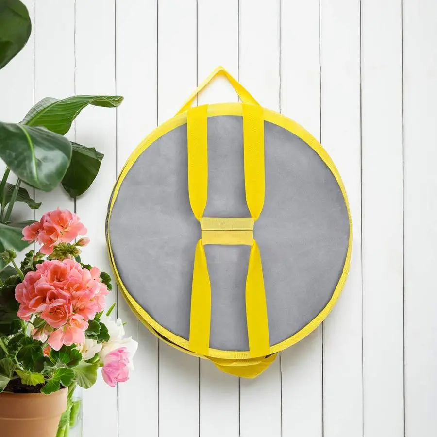 Gallon Collapsible Trash Can 3 Pack, Garden Bag Pop Up Camping Trash can, Reusable Leaf Bag Holder, Yard Waste Bag view 6