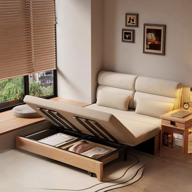 Sofa bed all-in-one bedroom folding sofa bed double