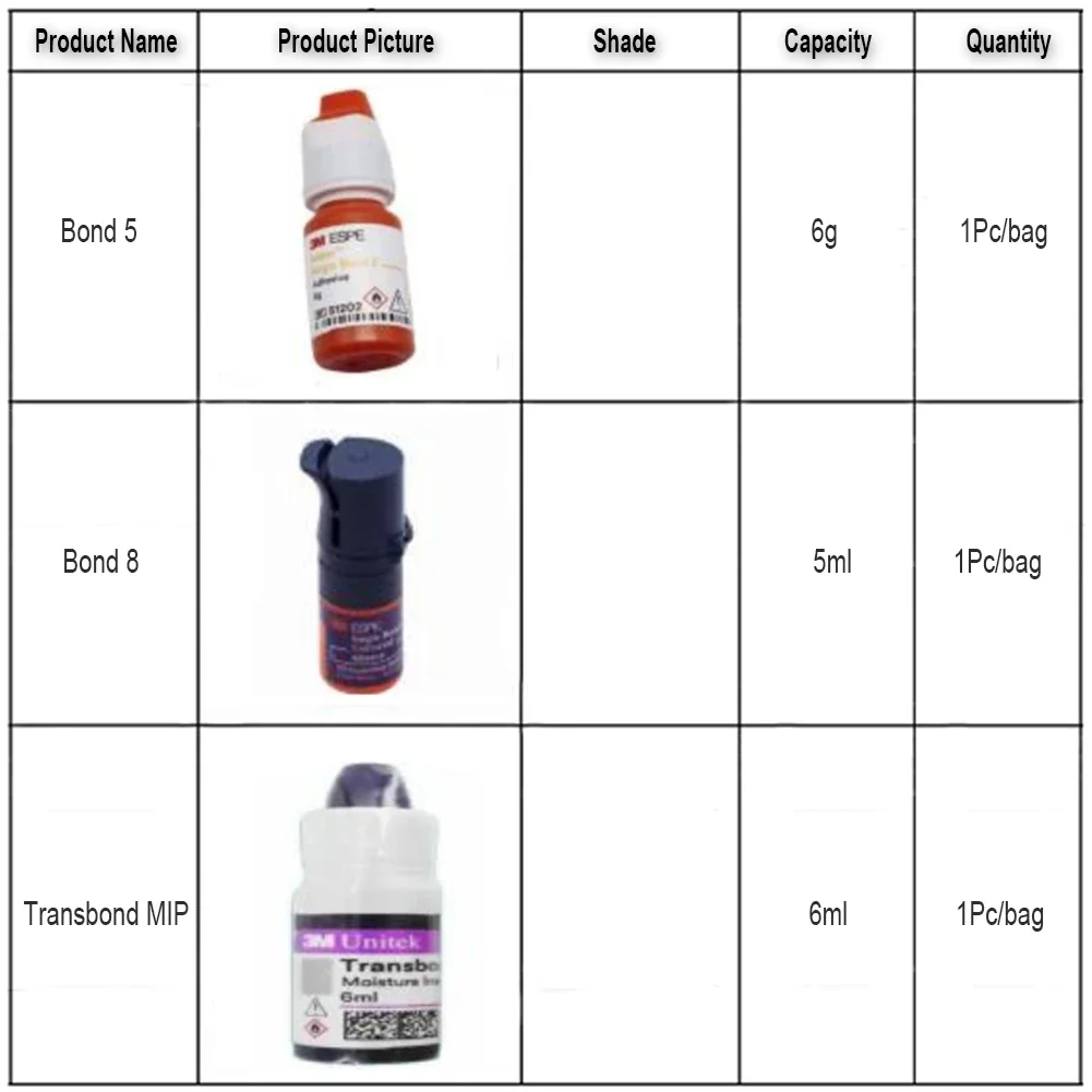 ทันตกรรม 3M ESPE เรซินคอมโพสิต Z350XT Flowable Transbond Light Cure กาวจัดฟันฟัน Restorative Bonding Primer