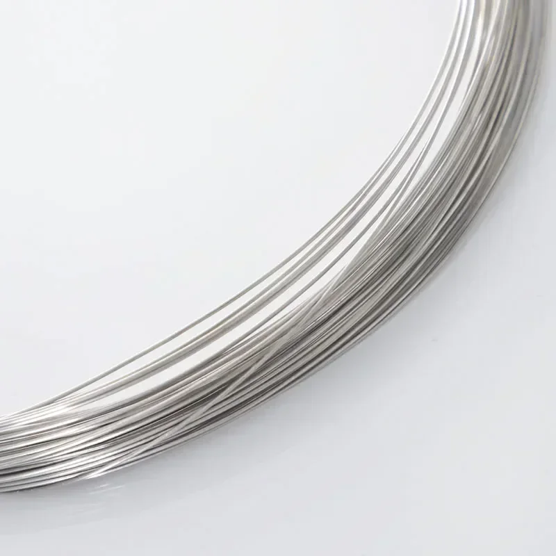 100Meters 316 Stainless Steel Wire 0.09 0.1 0.15 0.2 0.3 0.4 0.5 0.6 0.7 0.8 1mm Medium Hard / Soft  Wire Elastic Steel Wire