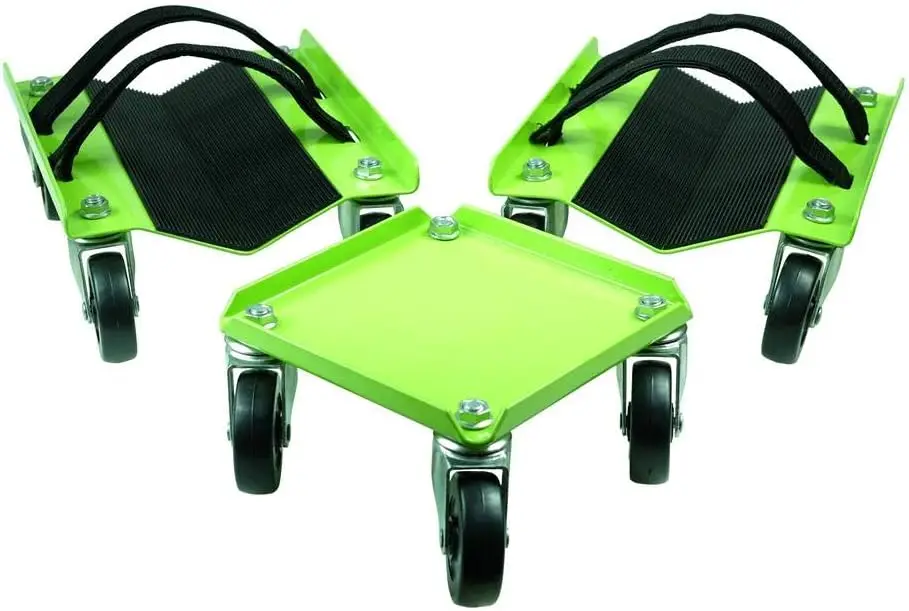 

Heavy Duty Snowmobile Dolly with V-Slide, 1500 lbs Capacity, Swivel Casters & Protective Straps