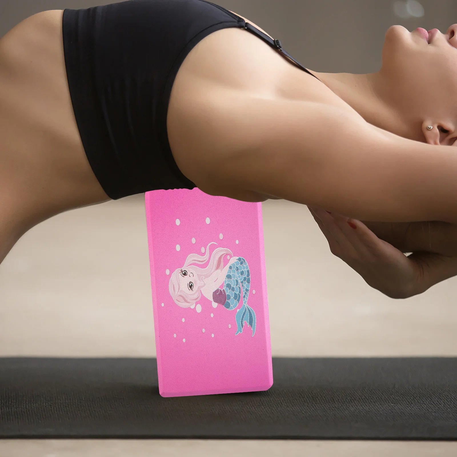 

1pc Yoga Blocks High Density Eva Foam Non-Slip For Stretching Back Hips Shoulders Chest Tools Yoga Equipment