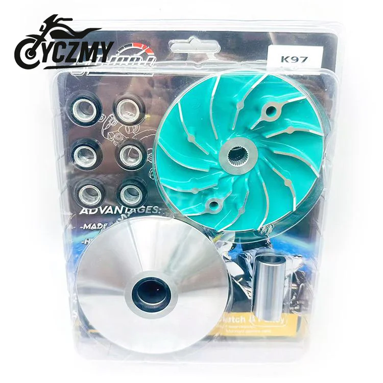 Polea de conducción PCX150 para motocicleta modificada de alto rendimiento, placa de transmisión delantera CLICK150, conjunto de variador K97