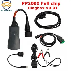 Hot Sales Lexia3 OBD2 Diagnostic Tool PP2000 Full Chip For Citroen/Peugeot with Newest Version Diagbox V9.91