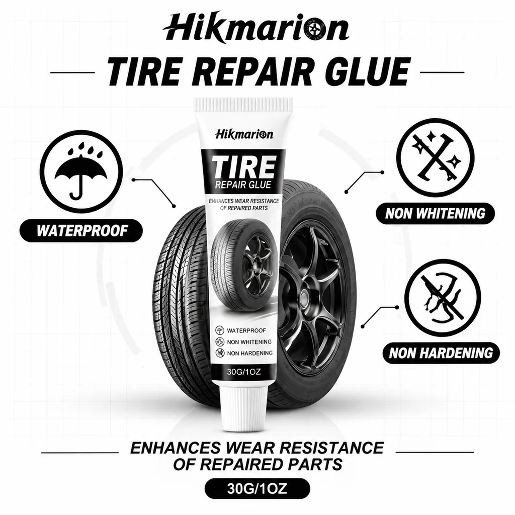 Universal Tire Repair Glue Car Tire Surface Sealant Rubber Crack Filler Adhesive Scratches Crack Restore Auto Maintenance Tool