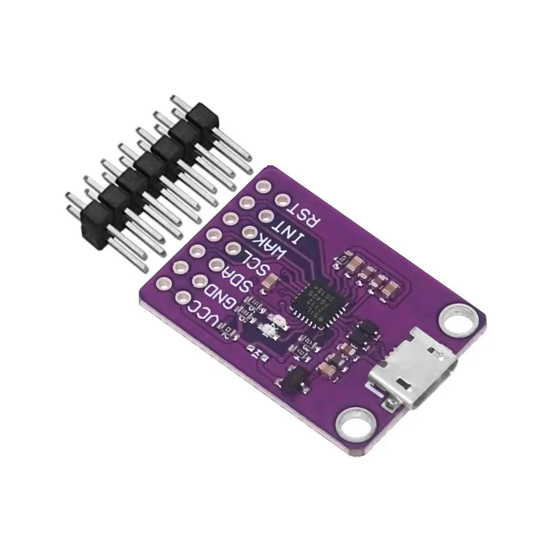 Modified CP2112 Debug Board, Type-C & Micro-USB Dual Interface USB to I2C / SMBus Communication Module