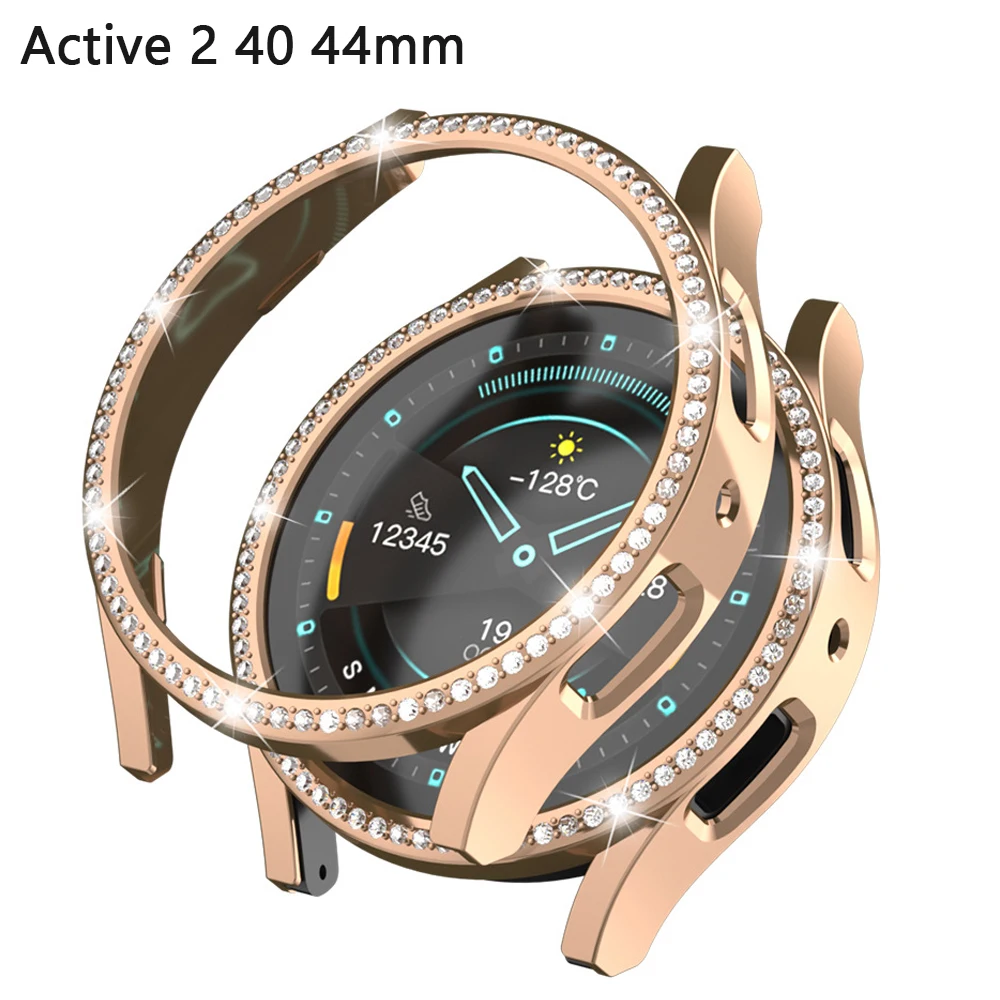 Watch case for Samsung galaxy watch 3 active 2 40mm 44mm  bumper Protector HD Full coverage Screen Protection case for samsung 