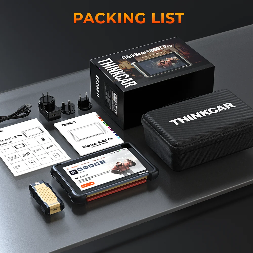 THINKCAR THINKSCAN 689BT PRO Topologie-Schlüsselprogrammierer Kfz-Diagnosegerät J2534 Bidirektionaler Auto-OBD2-Scanner ECU-Codierung – Detail 16