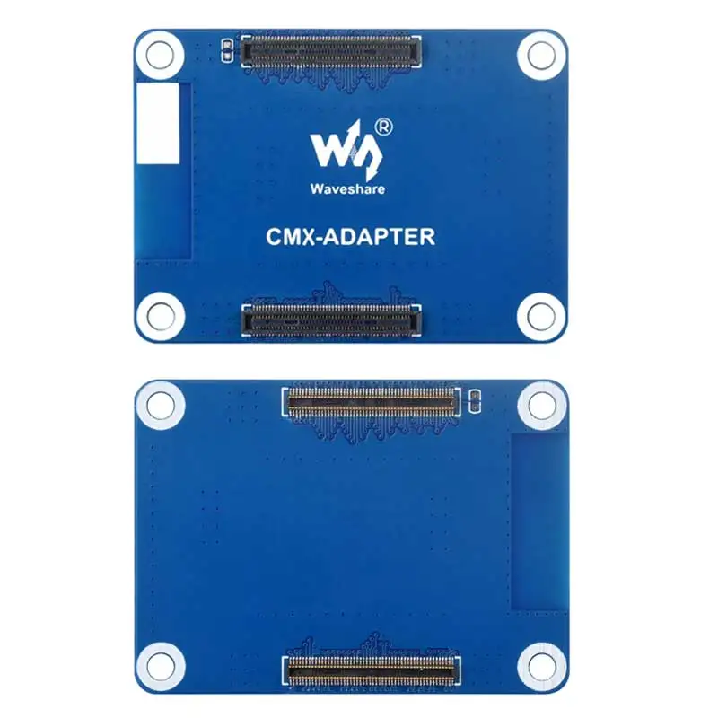 Adaptador Raspberry Pi CM5, placa de protección de puerto de interfaz, placa de prueba de espesor para Raspberry Pi CM4 CMX-ADAPTER Waveshare