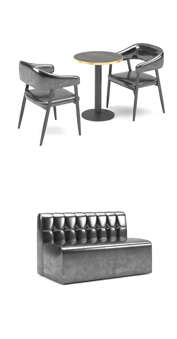 # Restaurant Hookah Lounge Furniture Bar Cafe Booth Night Club Sofa Pub Bar Chair And Table 2