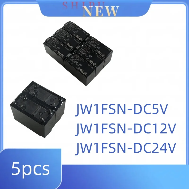 5pcs power relay JW1FSN-DC5V JW1FSN-DC12V JW1FSN-DC24V