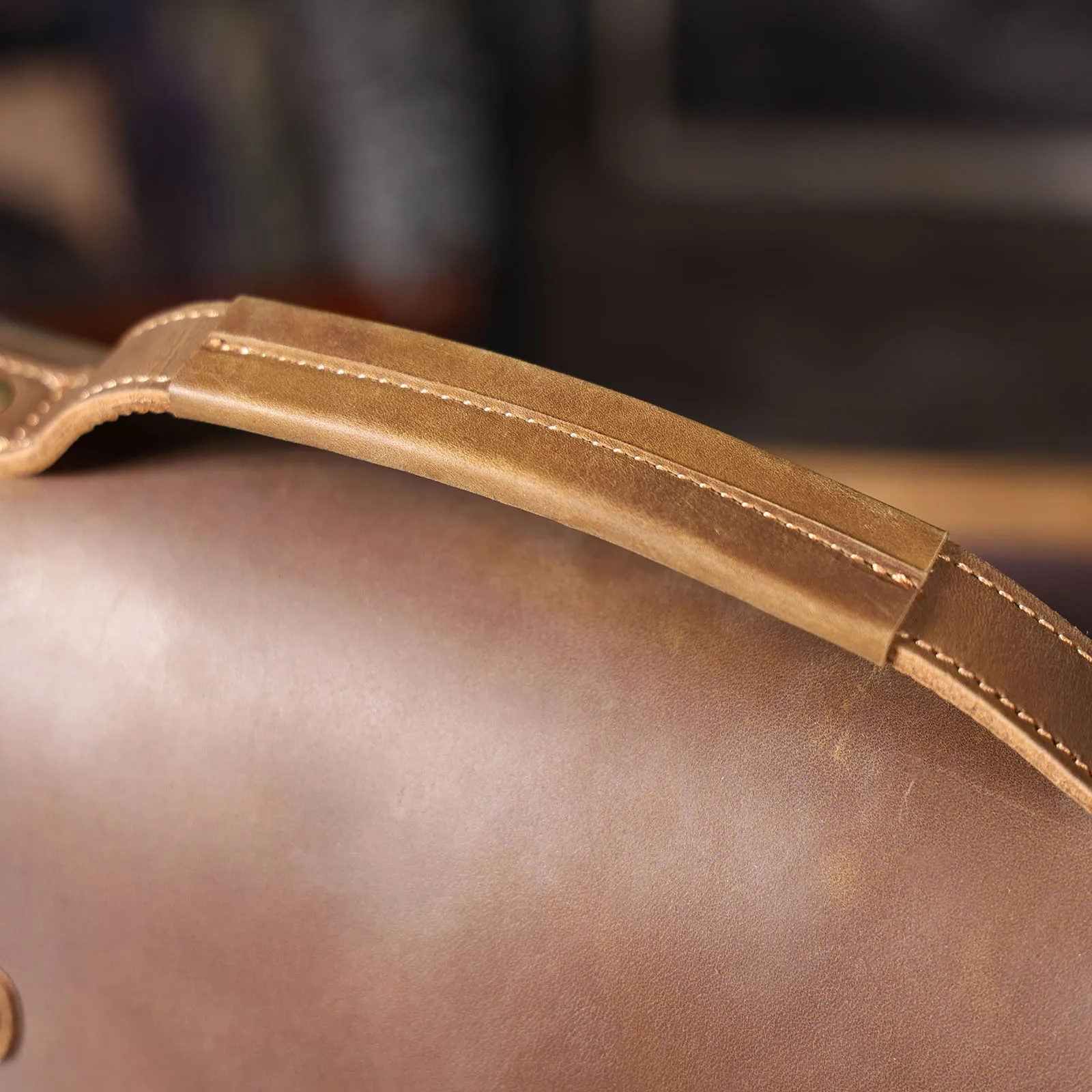 S.WORKER Vintage Echtleder Herren-Aktentasche 16" Laptop-Tasche Crazy Horse Leder Messenger-Handtasche Rindsleder Geschenkidee für Männer – Detail 31