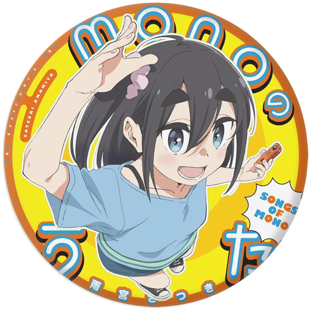 58 มม. อะนิเมะ Mono Amamiya Satsuki Kiriyama An Shikishima Sakurako Akiyama Haruno Kospy Kos Tsume S Badge Pin SPTE Tinplate Brooch