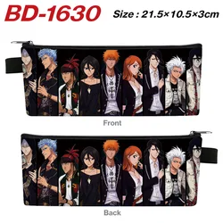 BLEACH Anime Cartoon Pencil Pouch borse portamatite portatili borsa portaoggetti colorata