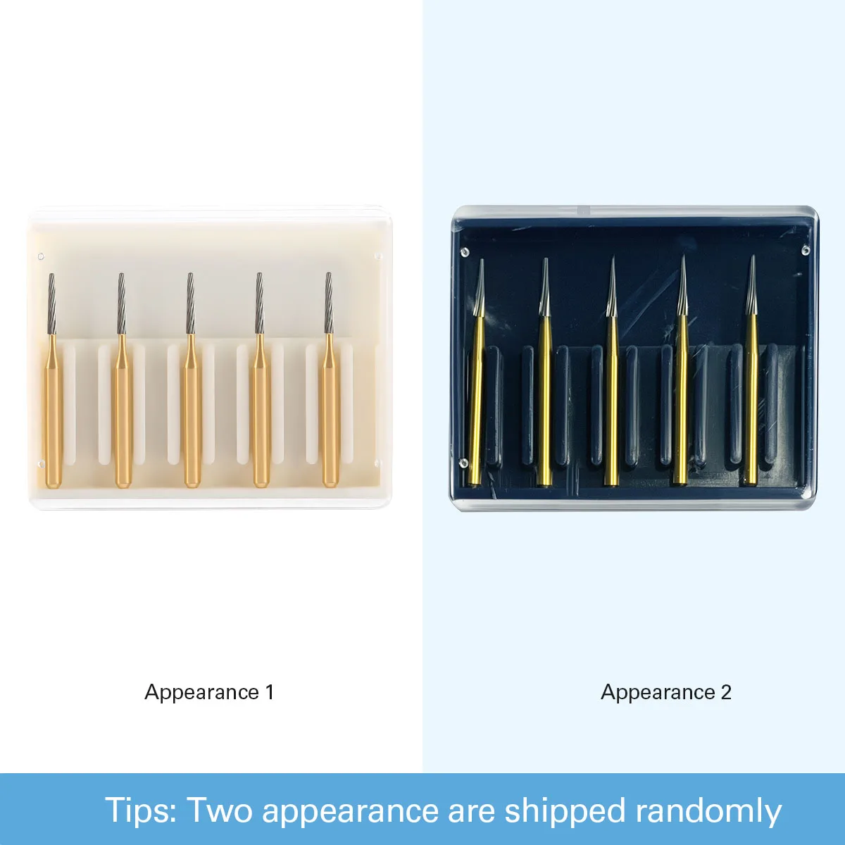 5 Stück/Box AZDENT Dentalbohrer, Hartmetallbohrer FG7114/FG7214/FG7714, Trimm- und Finish-Werkzeug für Hochgeschwindigkeits-Handstücke – Detail 6