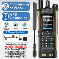 BAOFENG UV-32 GPS Air Band Walkie Talkie Long Range 10W Multi Band Bluetooth Programming Wireless Copy Frequency Two Way Radio